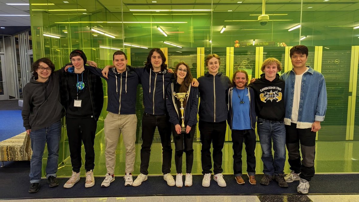 CDMDePaul's tweet photo. 🥇Congratulations to the @SecurityDaemons, who took 1st place in the Midwest Collegiate Cyber Defense Competition this past weekend, beating out 7 state winners and 2 wildcard teams for the top spot!  The team moves on to the National #CCDC in TX next month. Wish them luck! https://t.co/9rRw8vnzK9