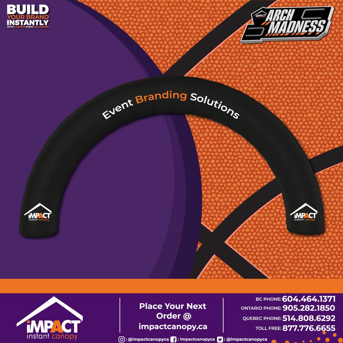 ImpactCanopyCA's tweet image. Make your next event stand out with a custom inflatable arch! It's the perfect way to make a grand entrance or add a unique touch to your celebration. Click the link below to place your next custom order:
ow.ly/vp5U50Nocvq
 #eventplanning #customarch #inflatablearch