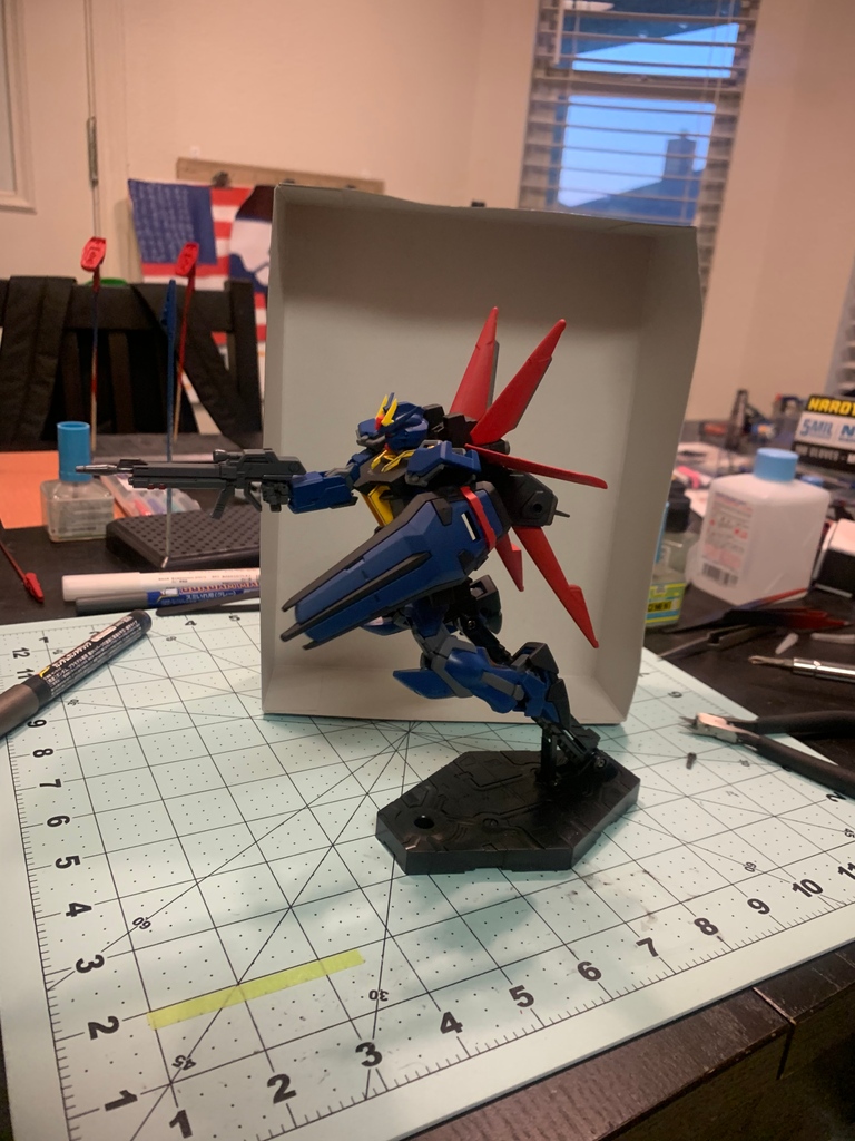 MechaWarehouse's tweet image. Christ opted for a Titans color scheme and added a modified Freedom Flight pack to this entry-grade! What entry-grade have you built, if any?

Kit: Entry Grade 1/144 Strike Gundam
Builder: bigbadwolf11x (IG)

#StrikeFreedom #EntryGrade #TitansGundam