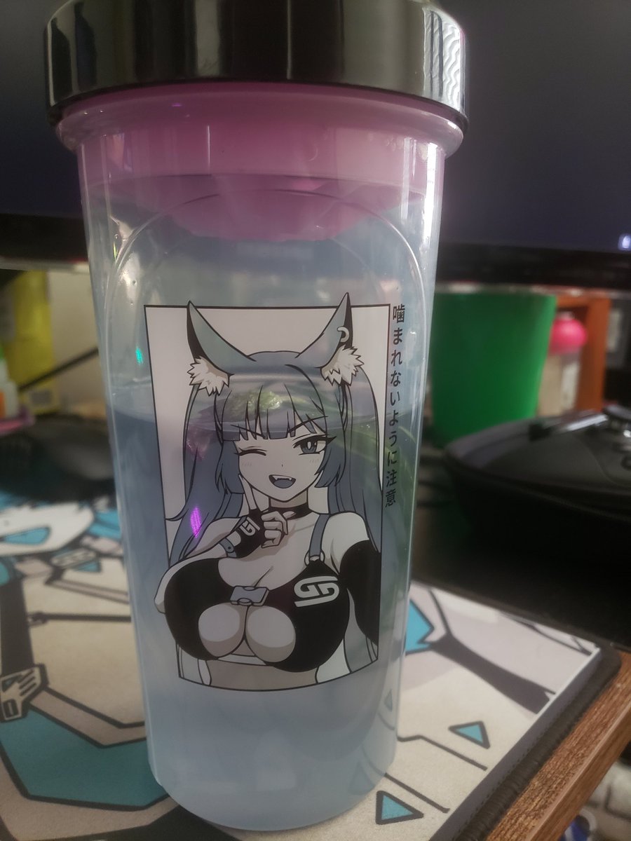 PrinceGoodgame's tweet image. Day 33 of @GamerSupps content!
I&apos;ve been working on making a supps mashup/cocktail the past few weeks. 
The color is not where I want it to be, but the flavor is getting there!

Once perfected, the cocktail will be called &quot;Waifu Bath Water&quot;.

Stay tuned!

#waifu #ggarmy
