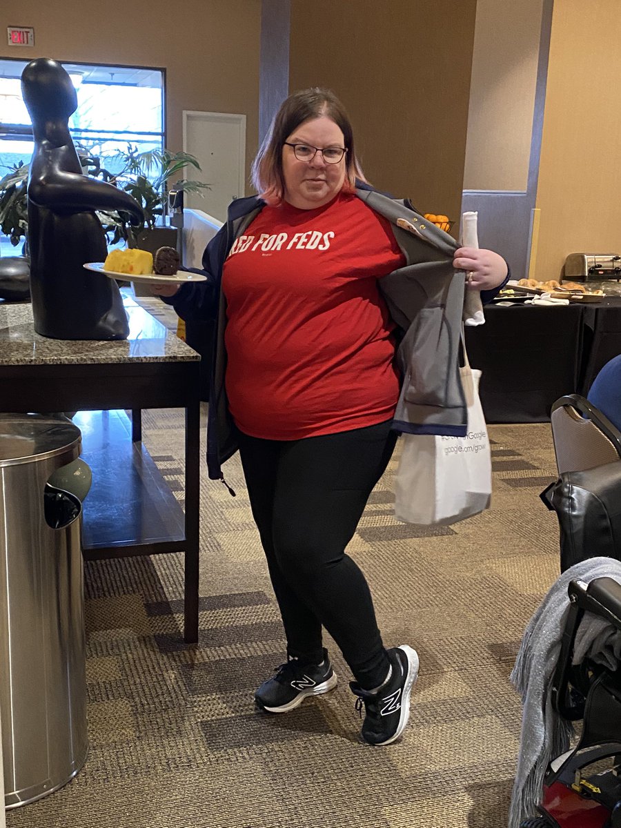 AFGEMilleZU's tweet photo. #redforfeds @AFGENational @afgenvac @UnionDrip https://t.co/0fnTUPWMJP