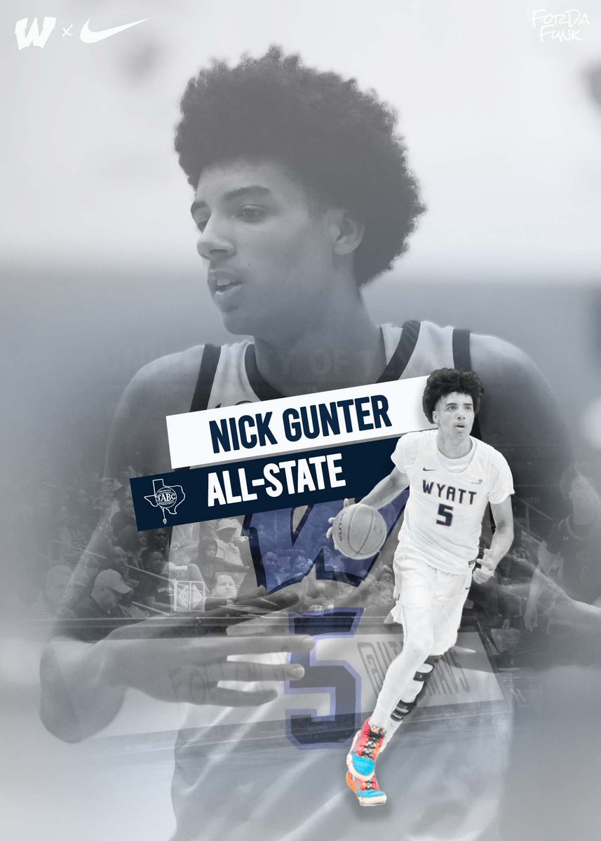 Congratulations to Nick Gunter on being named TABC ALL-STATE! 

#ForDaFunk
