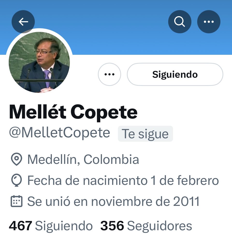 ExiliadaP's tweet photo. Recomiendo seguir la cuenta progresista @MelletCopete es antigua, pequeña y promete ser recíproca para poder crecer.
Es muy importante apoyar a las cuentas pequeñas. 
Vamos compañeros, vamos.

#RedProgresista
#SíguemeYTeSigo
Denle RT 🔄🔄🔄 https://t.co/nklP4DMHsO