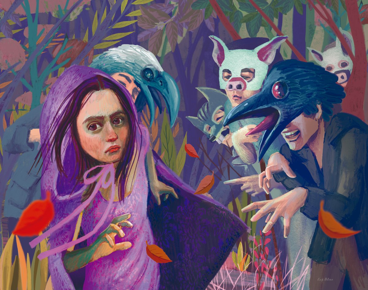 Luz Beloso (@LuzBeloso) on Twitter photo 2023-03-22 20:00:03 Aquí vai a miña contribución ao libro 'Ti non sabes o que é ser escritora', onde participan dez escritoras e dez ilustradoras. Eu son a afortunada que ilustra un relato de @theweeraven ,sobre o machismo nas aulasUnha sorte poder colaborar , grazas 💜 #feminismo #ilustracion Aquí vai a miña contribución ao libro 'Ti non sabes o que é ser escritora', onde participan dez escritoras e dez ilustradoras. Eu son a afortunada que ilustra un relato de @theweeraven ,sobre o machismo nas aulasUnha sorte poder colaborar , grazas 💜 #feminismo #ilustracion