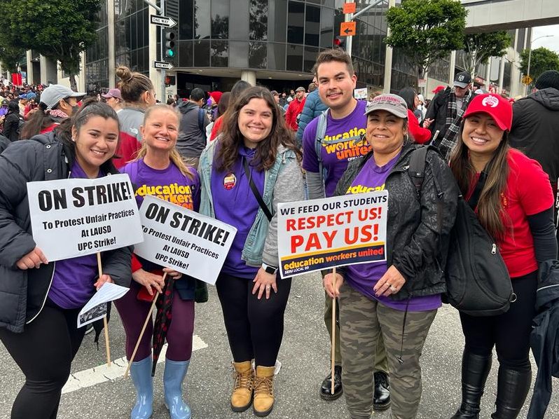 BREAKING NEWS: As of today, our SEIU Local 99 bargaining team has entered discussions that are being hosted by <a href="/MayorOfLA/">Mayor Karen Bass</a>  in an effort to find a path past our impasse with LAUSD.