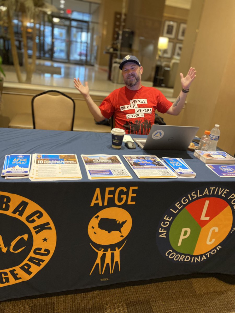 AFGEMilleZU's tweet photo. We are at the St. Louis Area Council Training reppin #redforfeds @UnionDrip @AFGENational @afgenvac https://t.co/pKFeBDvj9b