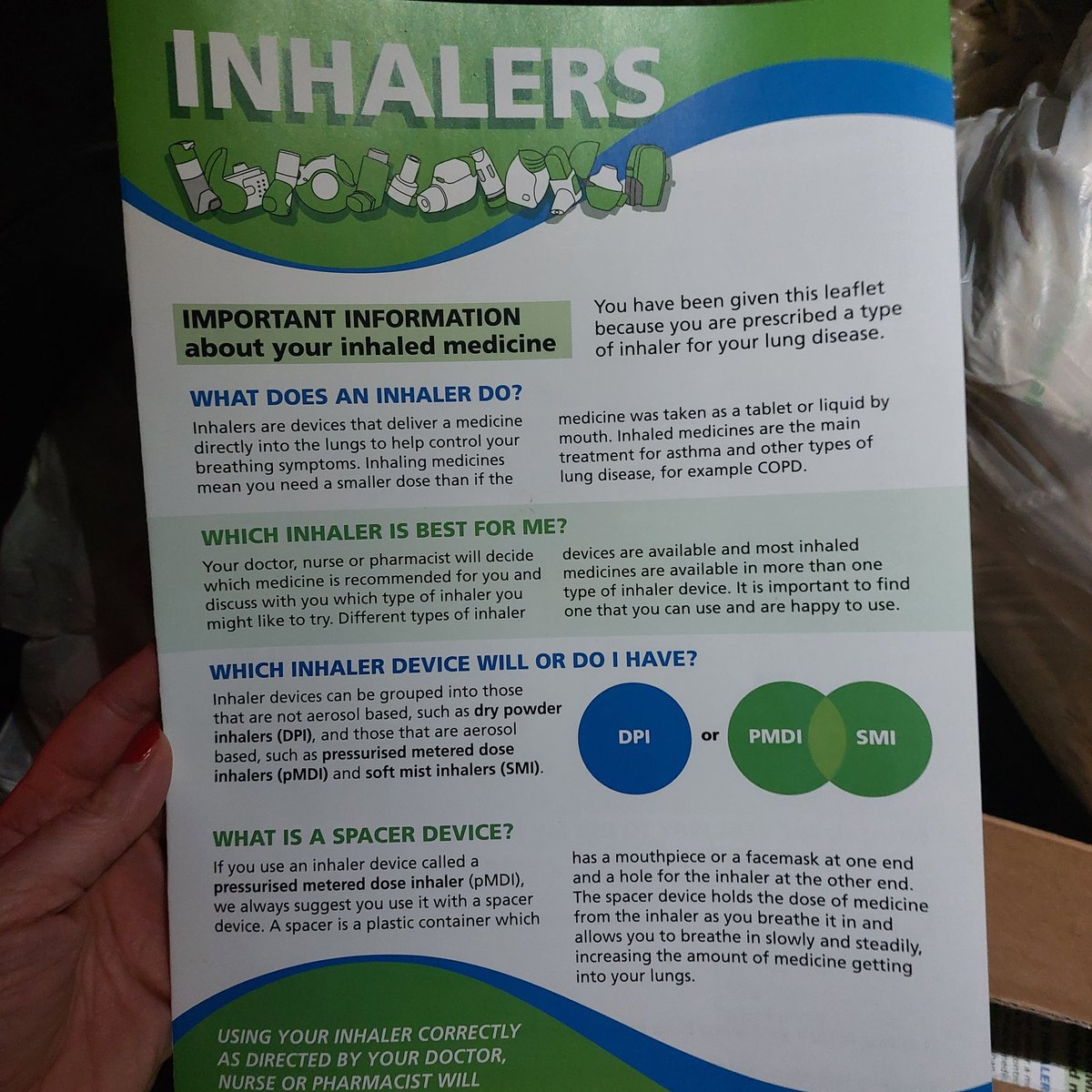 Looking forward to handing out these Inhaler Techniqe Toolkits to my Primary Care colleagues tomorrow! Green prescribing is definitely still on the agenda! 👍🫁#breathegreenLLR #respIsBest Massive thank you to @murph_ac for setting up this fantastic initiative 👏