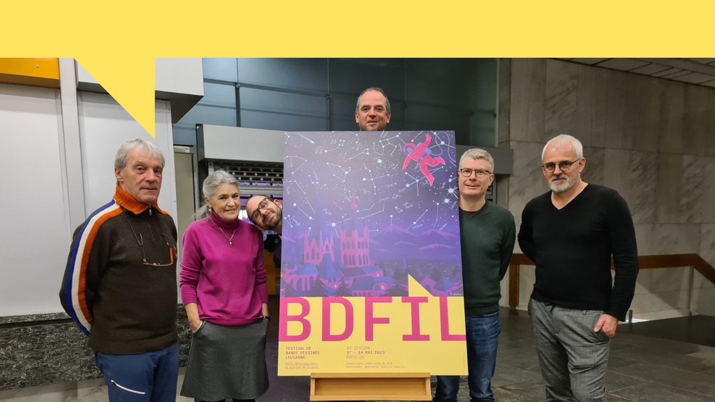 BDFILausanne's tweet photo. Envie de participer pleinement aux diverses activités de BDFIL ? Profiter de visites d'expositions BD et partager un repas avec une·e artiste ? L’Association des Ami·e·s de BDFIL est faite pour vous ! ⁠https://t.co/IJhq6nHt5h
⁠
#BDFIL #BDFIL2023 #Amies #Amis #Association https://t.co/vEAFWdXxuF