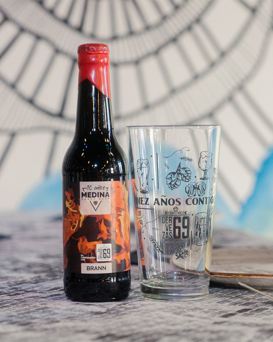 ¿Aún no has probado nuestra Brann? 🤠 Una cerveza Rye Wyne colaboración realizada con <a href="/cervezasmedina/">CervezasMedina</a>. Pásate por tu #craftbeerbar favorito o pide tu caja en nuestra tienda online cervezas69.es #colaboracionesmolonas #cervezas69 #craftbeer #wine #beer #madrid #albacete