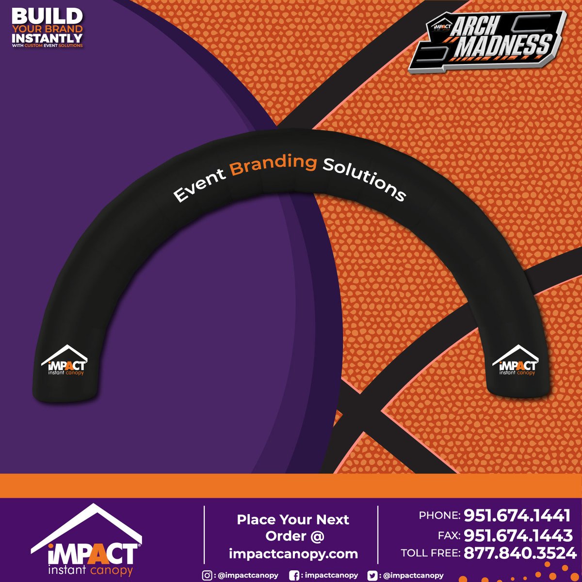 ImpactCanopy's tweet image. Make your next event stand out with a custom inflatable arch! It's the perfect way to make a grand entrance or add a unique touch to your celebration. Click the link below to place your next custom order:
ow.ly/5Xvu50NocKh
 #eventplanning #customarch #inflatablearch