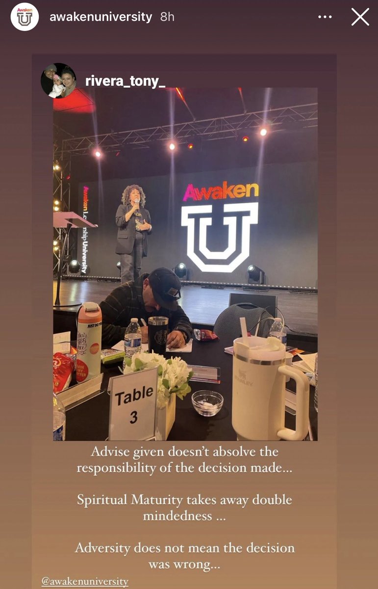 AwakenExposed's tweet photo. Awaken University is breeding a generation of idiots. #AwakenU #AwakenChurchSD #NoSense #NoCriticalThinking #StacyCapaldi https://t.co/8kgBQ7ZeGo