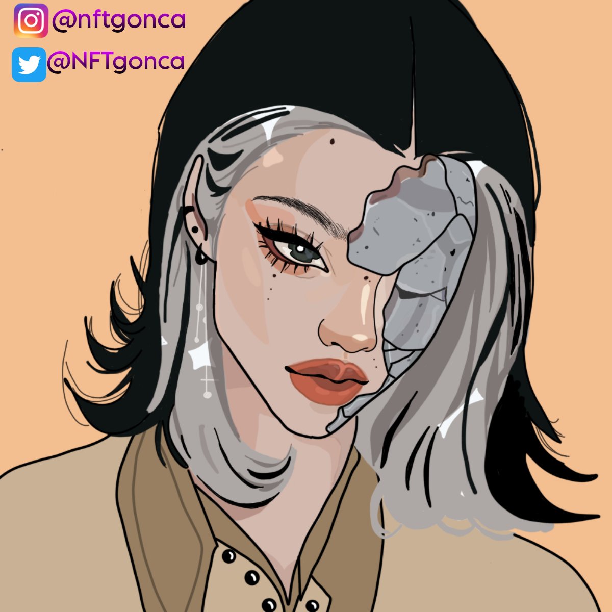 Our differences make us exist. Ordinary people are never remembered, but the people who made a difference never leave their minds. 
#nft #nftart #nfts #nftcommunity #nftcollector #nftartist #nftcollectors #nftdrop #NFTGiveaways #nftcollectibles #nftartists #nftartgallery #opensea