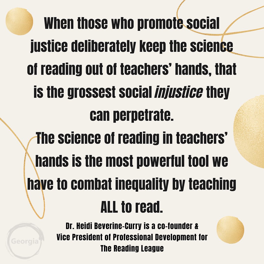 Georgia (@i_am_dyslexicau) on Twitter photo “The science of reading in teachers hands is the most powerful tool we have to combat inequality by teaching ALL to read”
Dr Heidi Beverine-Curry
<a href="/drheidibc/">Heidi Beverine-Curry, PhD</a>
<a href="/reading_league/">The Reading League</a>
#scienceofreading #teachers #scienceofreadingteachers #equity #equality #dyslexia “The science of reading in teachers hands is the most powerful tool we have to combat inequality by teaching ALL to read”
Dr Heidi Beverine-Curry
<a href="/drheidibc/">Heidi Beverine-Curry, PhD</a>
<a href="/reading_league/">The Reading League</a>
#scienceofreading #teachers #scienceofreadingteachers #equity #equality #dyslexia