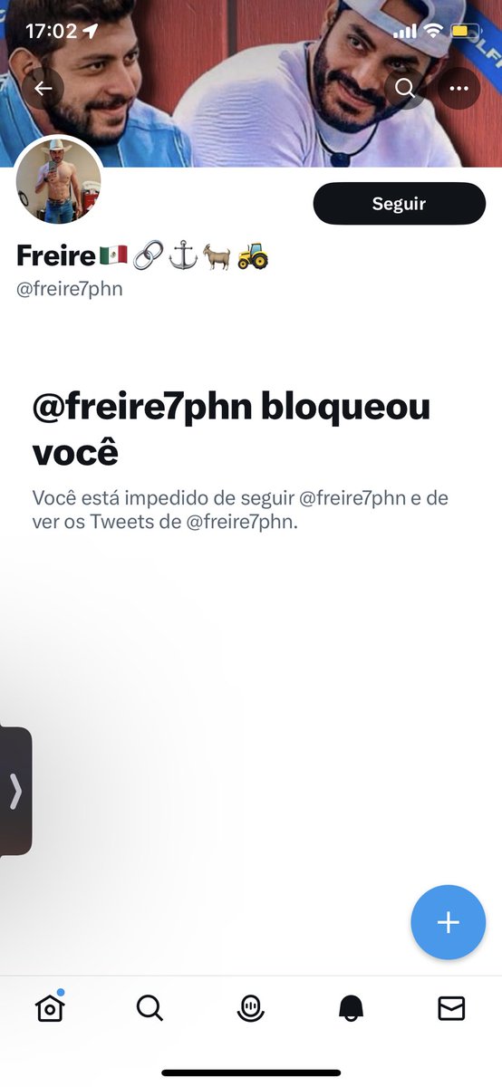aculpaedayah's tweet photo. @kclaio @freire7phn @PaolaDeboche que louco, me bloqueou. 
nem conheço esse ser kkkk https://t.co/LJMskX8iUE