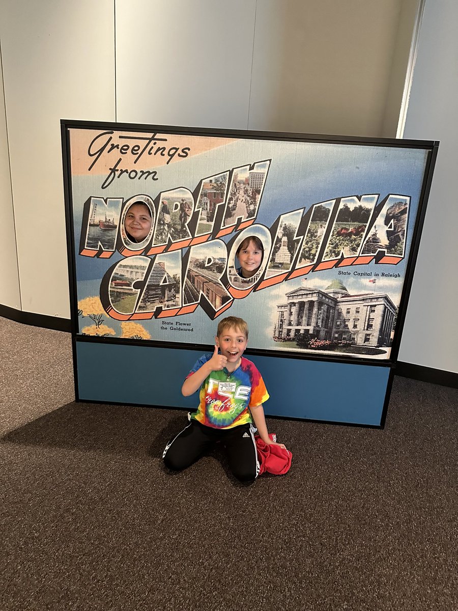 MsRachelCohen's tweet photo. Raise your hand if you had a fun time exploring the NC Museum of History @TurnerCreekES https://t.co/BKg8ANK1dm