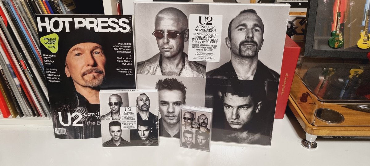 createdbylevy's tweet image. finally everything i ordered for #U2SOS40 arrived 🥰