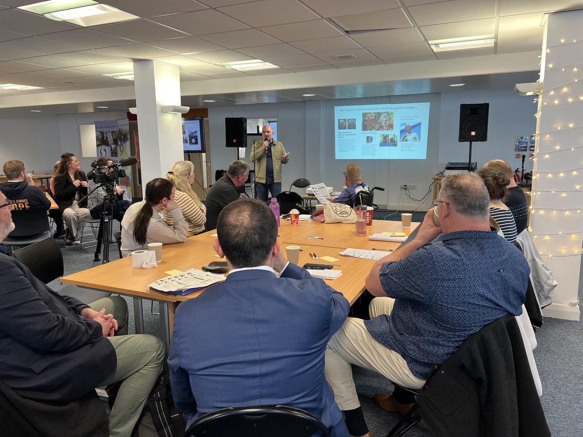 WeAreHumanTooUK's tweet photo. Thank you to our amazing speakers who shared individually how we can and must make changes happen to support autistic people and people with a learning disability live rightful lives within communities #NoMoreReports #ActionNeededNow https://t.co/1FKibIZ34B