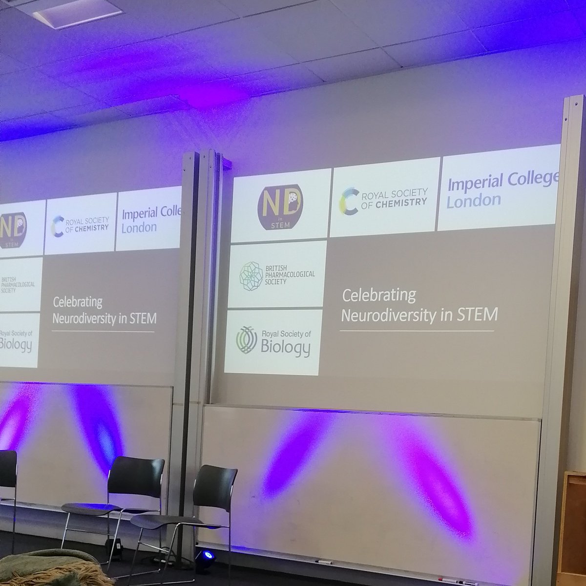 Such a great event today at Imperial College! Thanks @RankinProf for organizing this and inviting me. I was so inspired by the speakers and other panelists #NeurodivergentInSTEM #NDinSTEM