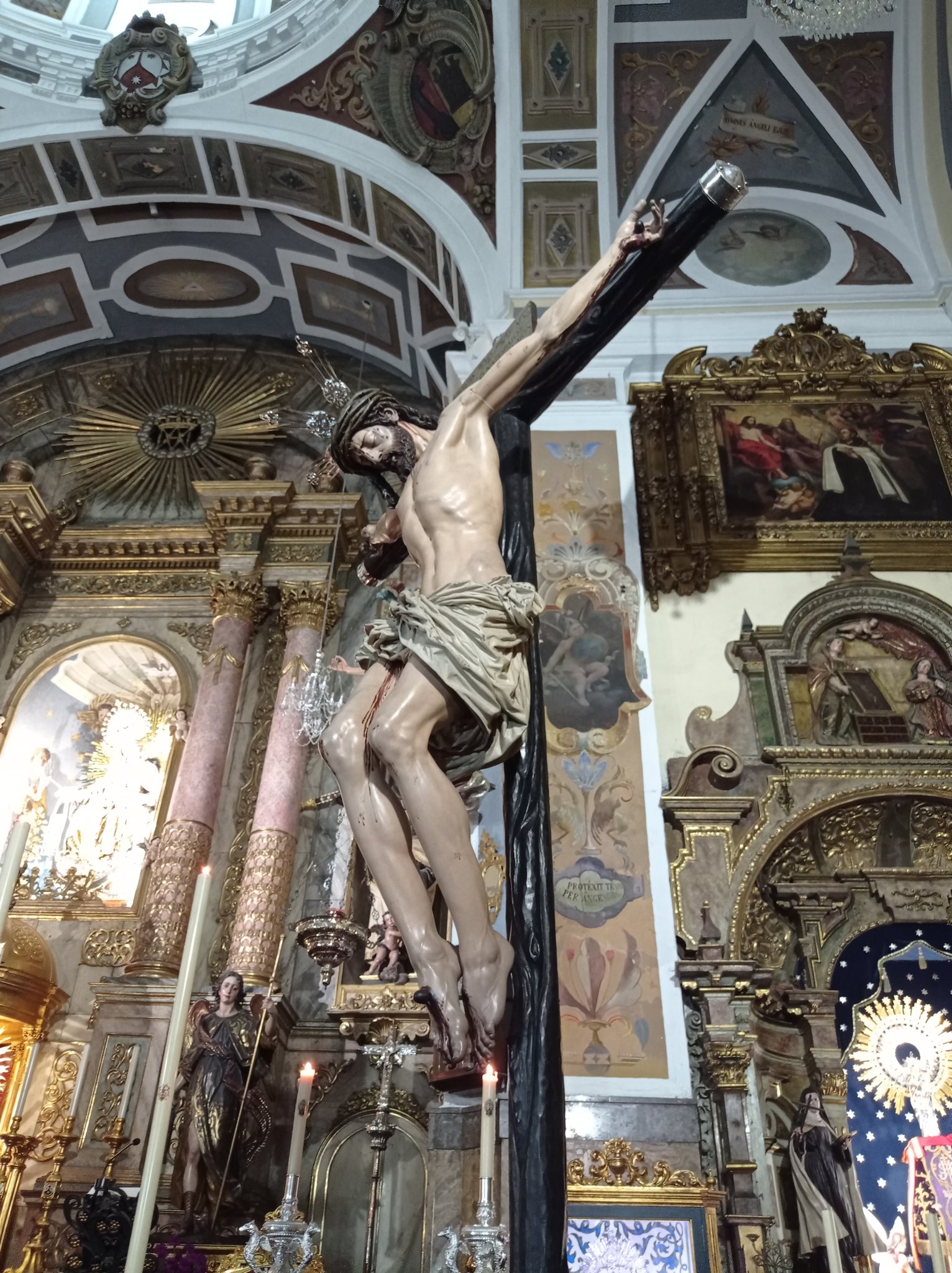 Horario e Itinerario del Vía Crucis del Cristo de los Desamparados del Santo Ángel. Sevilla 25 de Marzo del 2023