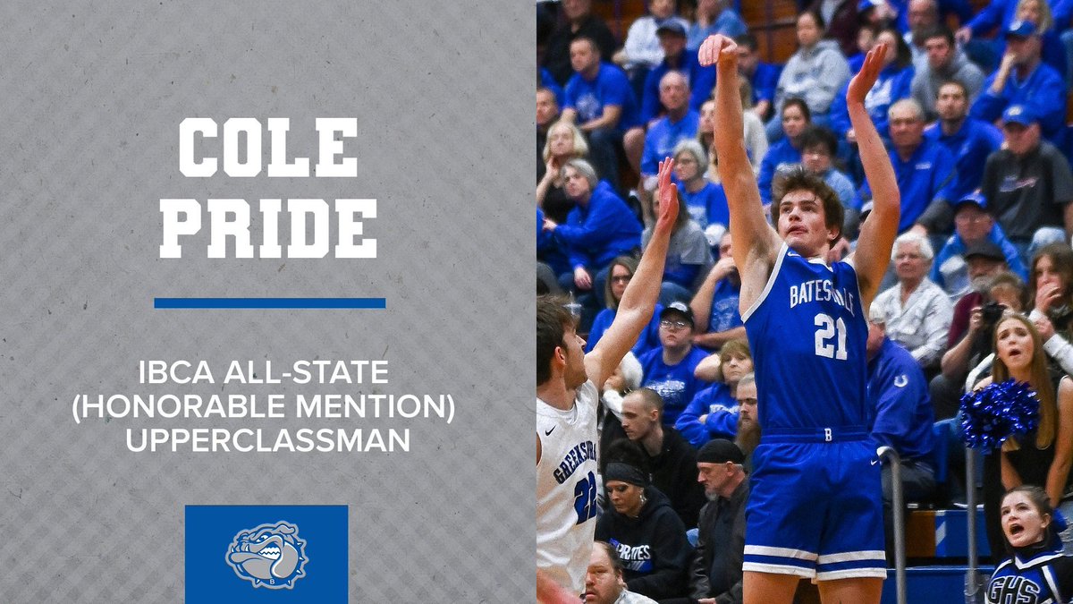 Coach Garrett (@coachagarrett) on Twitter photo Congrats to Batesville Senior Cole Pride <a href="/ColePride_/">Cole Pride</a> for being selected to the <a href="/IBCA_Coaches/">IBCA Coaches</a> All State Honorable Mention Team
<a href="/BulldogsBville/">Batesville High School</a> #Team103 #BigSmooth Congrats to Batesville Senior Cole Pride <a href="/ColePride_/">Cole Pride</a> for being selected to the <a href="/IBCA_Coaches/">IBCA Coaches</a> All State Honorable Mention Team
<a href="/BulldogsBville/">Batesville High School</a> #Team103 #BigSmooth