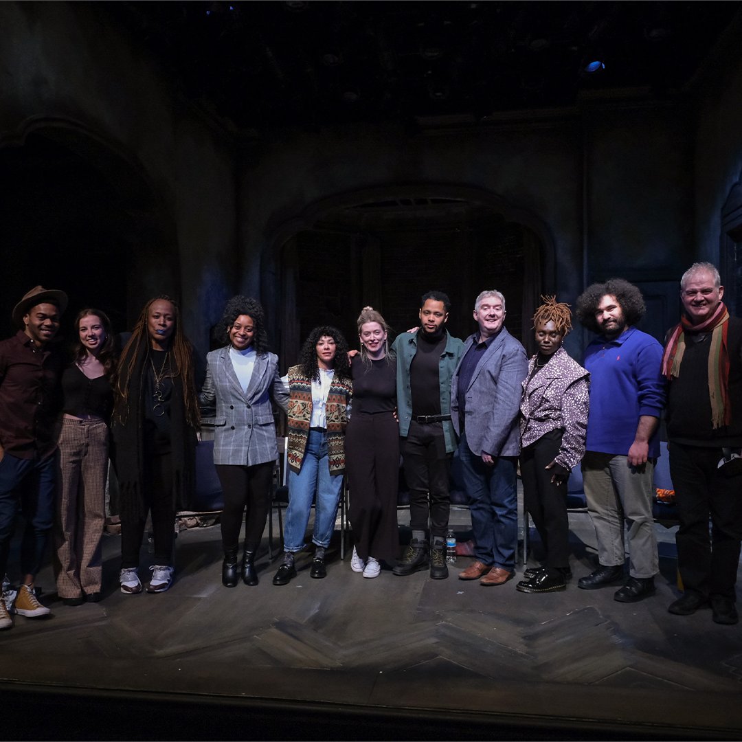 IrishRep's tweet photo. ☘️ We welcomed our four playwrights, CN Smith, Felispeaks, Jade Jordan, and Kwaku Fortune, along with our co-collaborators Fishamble and mentor Dael Orlandersmith to our stage on Monday and Tuesday this week.☘️

@Fishamble @FELISPEAKS @j_jordan88 @KwakuFortune https://t.co/SqAKl12Pvz