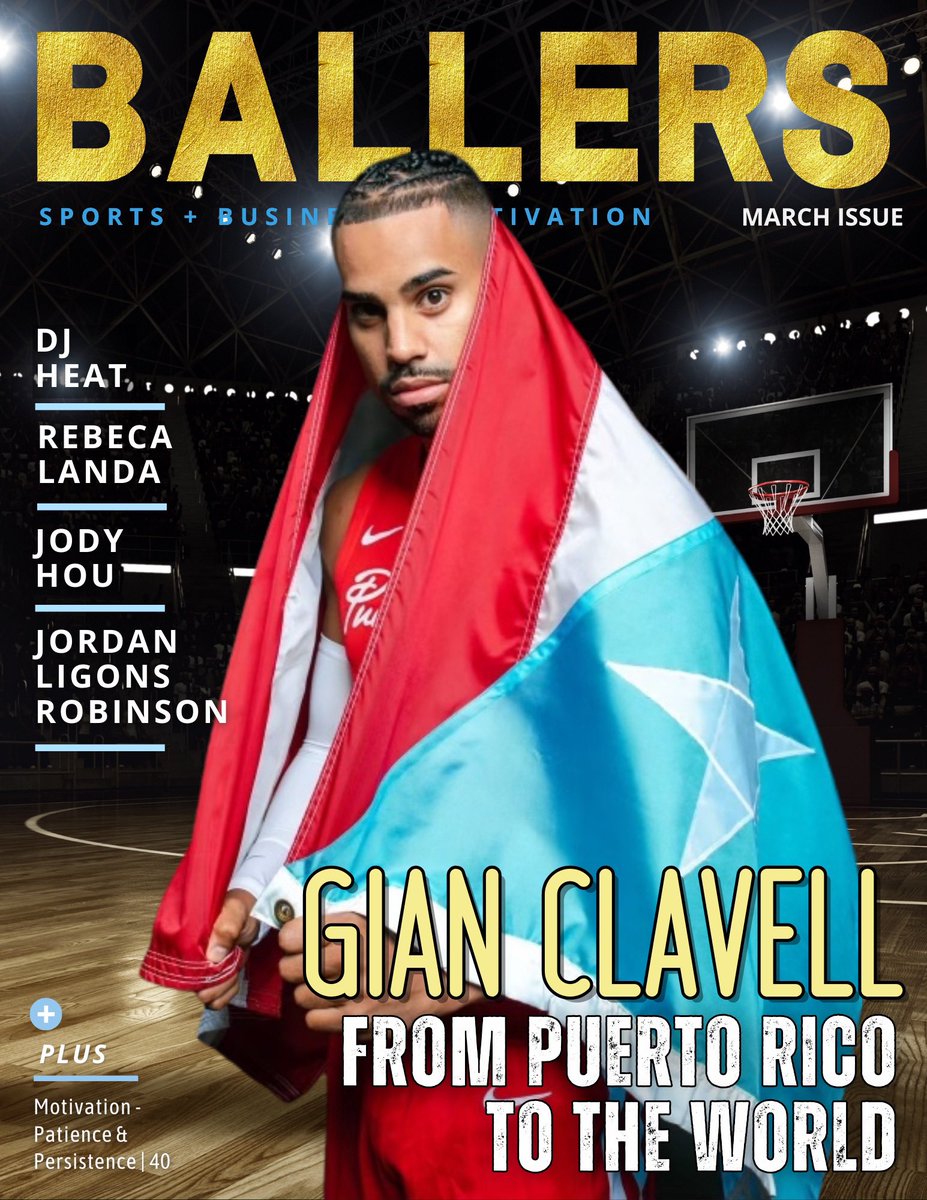 NEW ISSUE OUT NOW!!👀🔥🚨 Our March Issue is HERE!

Check it out: theballersmagazine.com/features

@clavelito04 @DJHeatDC @_jordanligons @wydjody @rebecalanda 

#TheBallersMagazine