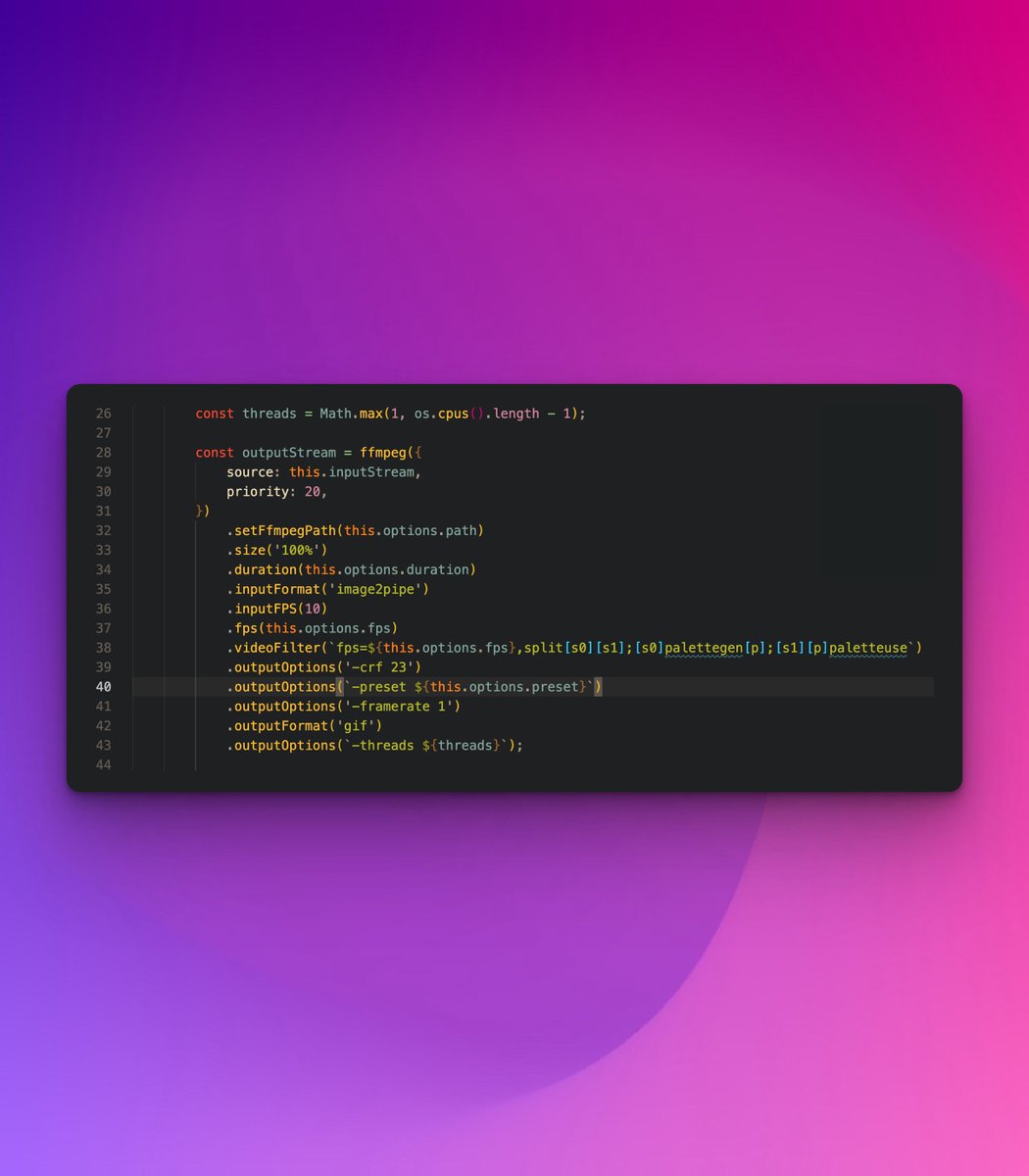 DmytroKrasun's tweet image. Chat*** helped me to figure out all the needed parameters for `ffmpeg` to generate complex GIFs from images. 

It saved me a few hours intuitively, and a customer probably was impressed by how fast I delivered a requested feature. 

It changes the game for me 🤯