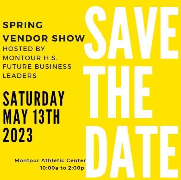 G_Ligouri's tweet photo. Our participation list continues to grow! Mark your calendars! This is going to be an awesome event!  @Montour_FBLA #MontourProud https://t.co/CaTqjNUyWn