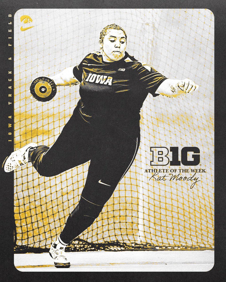 𝗕𝟭𝗚 𝗦𝗪𝗘𝗘𝗣.

Women's B1G Track Athlete of the Week ✅
Women's B1G Field Athlete of the Week ✅

bit.ly/3Ju7maQ | #Hawkeyes