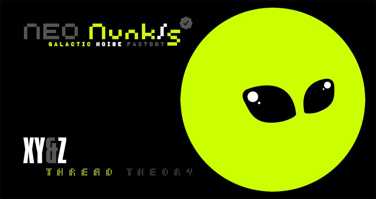 CryptoNunks's tweet photo. Nunk/s “XY&Z” Thread Theory #NEONunks #TheAntiArt #CryptoArt +JAC/2 https://t.co/U8GLeHdhHk