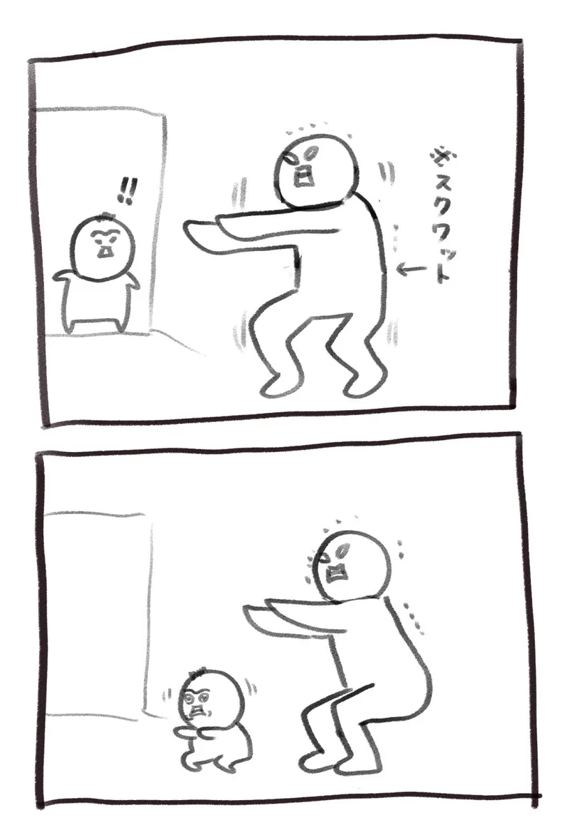 そこまで真似しちゃう！？子どもの忠実な再現に脱帽！