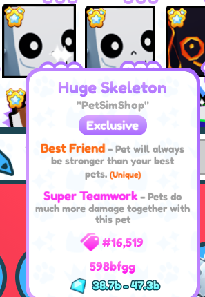 PetSimShop's tweet photo. 💀 HUGE Skeleton GIVEAWAY! 🦴

How To WIN:
➜ 👥 Follow @PetSimShop &amp; @CreativeRBLX_
➜ ❤️ Like + Retweet ♻
➜ 💬 Comment Your @Roblox Username!

☑️ BONUS: Sub to Us! https://t.co/YjgdVLsTbb

🎉Winner picked in 48h! 

#ROBLOX #PetSimShop #PetSimulatorX #petsimxgiveaways https://t.co/zudVFfSTax