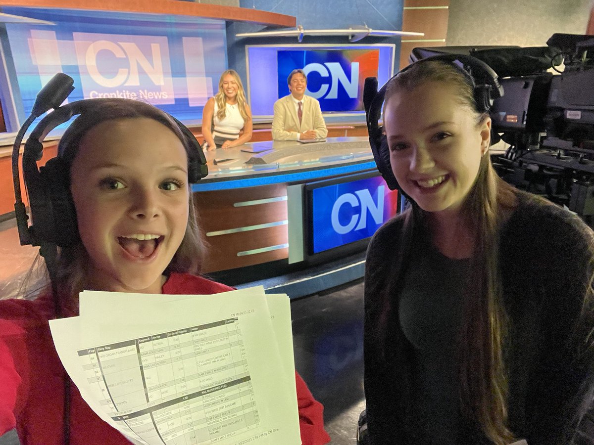 Filled in on camera duty today with <a href="/ShiraTanzer_/">Shira Tanzer</a>! Tune in to <a href="/cronkitenews/">Cronkite News</a> at 4:30pm to see what’s in the newscast!