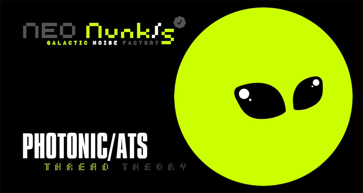 CryptoNunks's tweet photo. Nunk/s “Photonic @‘s” Thread Theory #NEONunks #TheAntiArt #CryptoArt +JAC/2 https://t.co/MzvHurAAX2