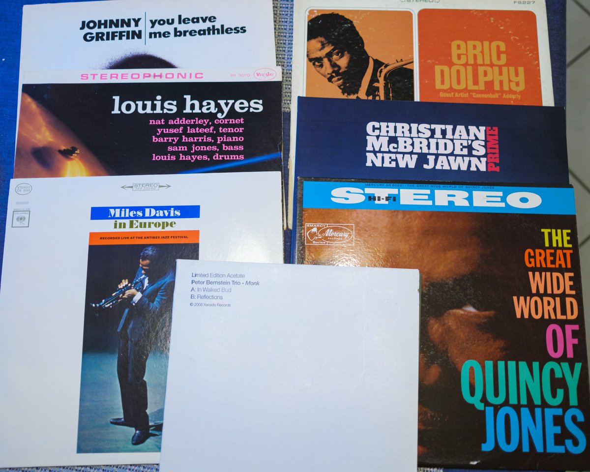 bashoremusic's tweet photo. Nice trip to @Prexmusic today! First track I had to play was "Obsequious" off @mcbridesworld's new one! Whoo!!! I had heard Q's arrangement of "Chant of the Weed" before, but people sleep on how hip Don Redman was writing back in 1931. https://t.co/NKnBJJ9Xhh