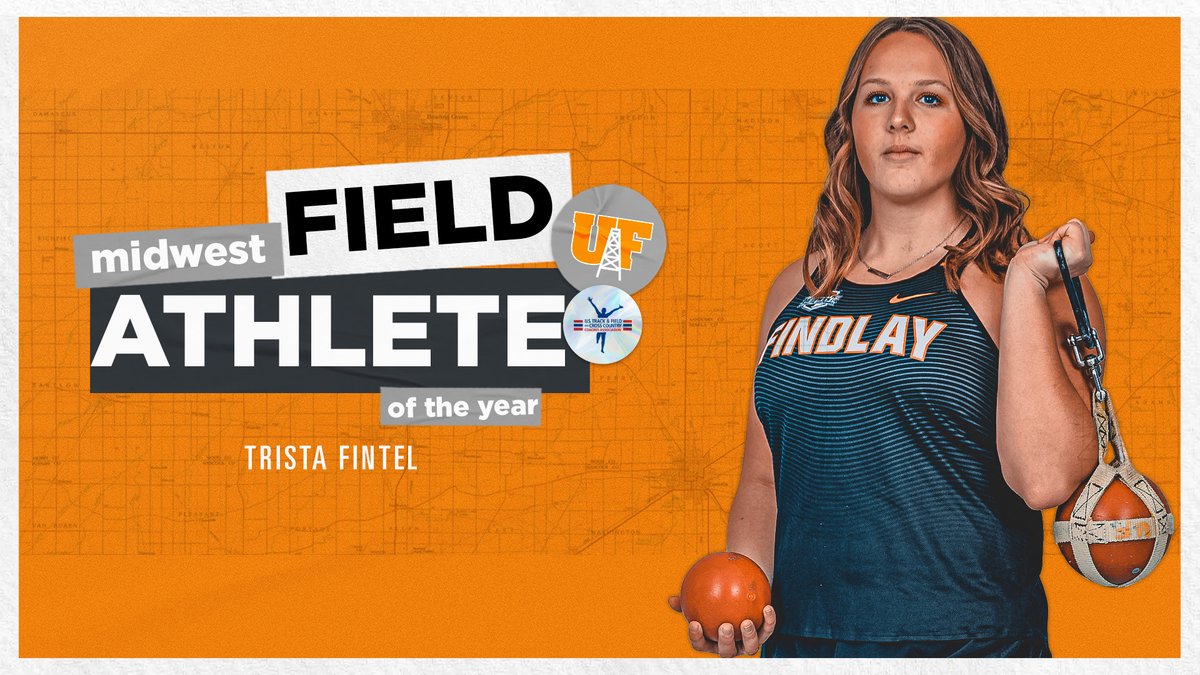 FindlayOilers's tweet photo. The awards keep coming for Trista Fintel!

She was most recently named the Region Field Athlete of the Year by the USTFCCCA. Fintel won both the conference and national title in the women's shot put. 

🎽: https://t.co/eg8goEkM1k https://t.co/tuZKvtLCYz