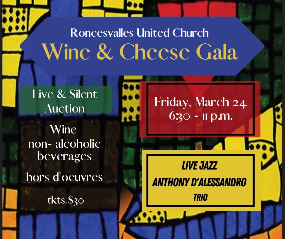 RUChurchTO's tweet photo. Wine &amp; Cheese Gala F.A.Q - https://t.co/bUhpgvnTlj It's this Friday! https://t.co/0iAHvU77Ty