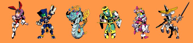 お気に入りではないんだけど以前描いたバニールージュもいて追加するか悩む。一応カメラ目線がお約束なので描き直すのも面倒だしいいかあ…。#メダロットS 