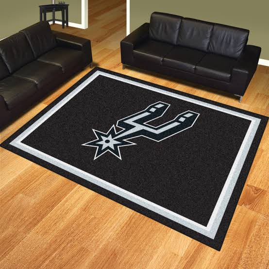 tiffanystatton's tweet photo. @spurs hello everyone deserve this mat rug but faithful and diehard fans should text me if Interested in getting one https://t.co/JVhA07Cku3