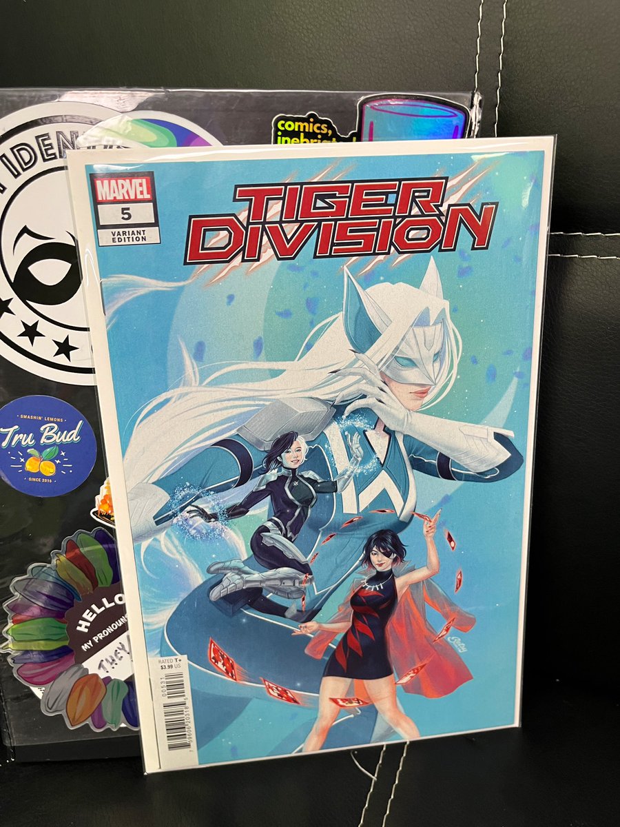 carolcollector's tweet photo. Tiger Division continues to be a blast, and I'm happy to do my part to keep giving it numbers.
#EmilyKim @CreesArt @CommentAiry @nitro_yen @LindseyCohick @Marvel #ncbd @ComicsKrazzy https://t.co/OoDChgaAtL