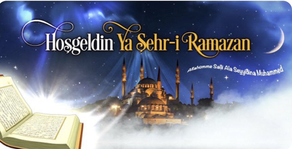 On bir ayın sultanı Mübarek Ramazan ayının milletimiz, islam alemi ve tüm insanlık için hayırlara vesile olmasını diliyorum.