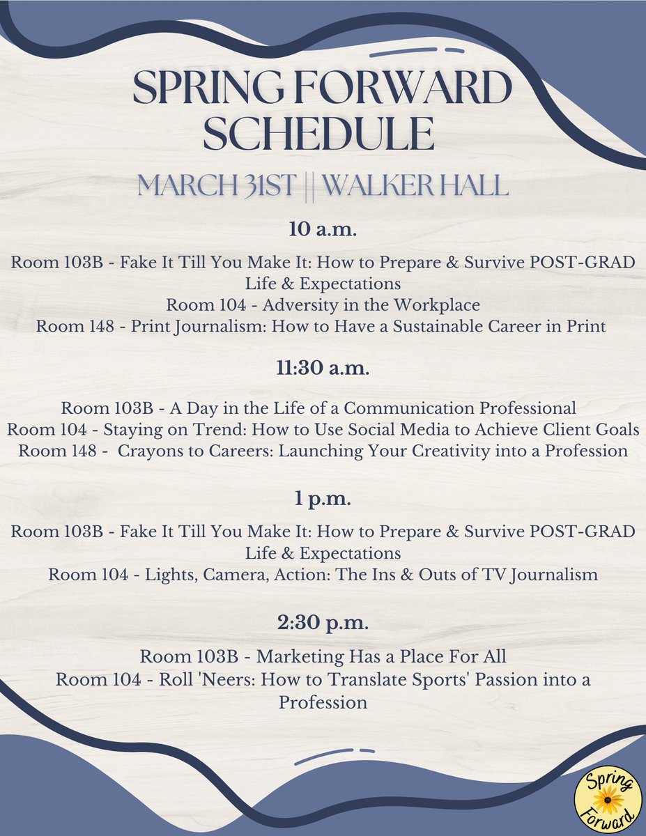 Appstatecomdept's tweet photo. We just dropped a full day of events that you don't want to miss out on! Stop by Walker Hall on March 31st for any or all panels. We saved a seat for you.
#WalkerHall #SF2023 https://t.co/TokDieJaST