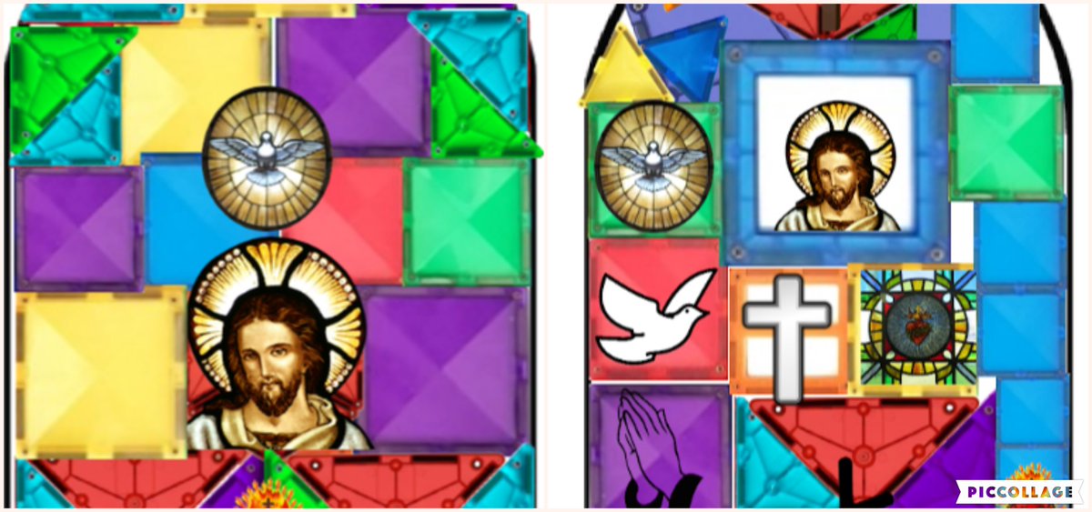 CyBelliveau's tweet photo. 4imm Religion class creating beautiful virtual stained glass windows for #Lent using #Jamboard.  Thank you @GirimonteSarah for the creative idea. @CarloOCSB https://t.co/utJ2juRtOe