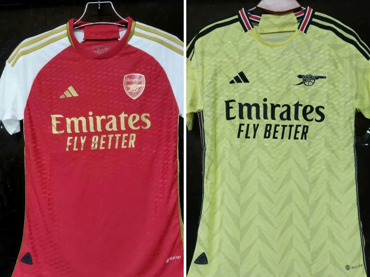 nathgale86's tweet photo. If these are the new shirts for @Arsenal @adidasfootball next season then take my money now!!! #arsenal #arsenalchampions https://t.co/oWhunPahTv