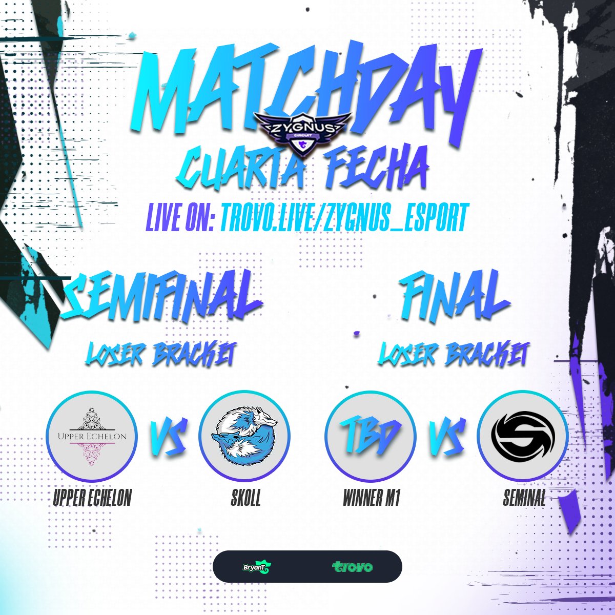 ¡Miércoles de ZC! 💫 

Un nuevo enfrentamiento hoy ¿quién desafiara al equipo top de NA? 👀

¡Te esperamos! 🤩

📺 trovo.live/s/Zygnus_Espor…
🕦 7:00 pm 🇲🇽 / 9:00 pm 🇺🇸
🎙️ <a href="/bryant/">al.b</a>.codm

¡Solo por Trovo Live! 🔥

📌 Gracias a:
<a href="/trovolive/">Trovo Live</a> , @trovolatam ,
<a href="/bryant/">al.b</a>.codm 

 #codmobile