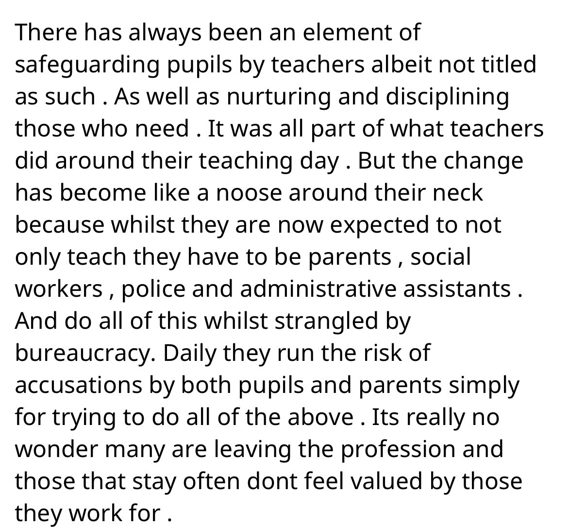 MrsNan0212's tweet image. Well done to “Joe Bloggs” who has commented in response to the media bashing our teachers  just received online from a local news media in response to our OFSTED monitoring visit #OfstedReform #edutwitter