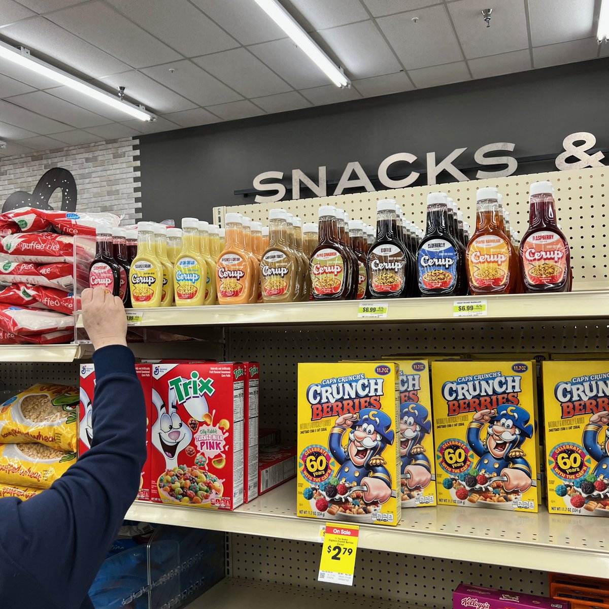 cerupsly's tweet photo. It's a very exciting day! We have just been stocked at our very first retailer!  Many thanks to Khoury's Market in Spring Creek, NV!  My home grocery store! #cerup #breakfast #cereal #betterbreakfast https://t.co/S2EeqsSk7T