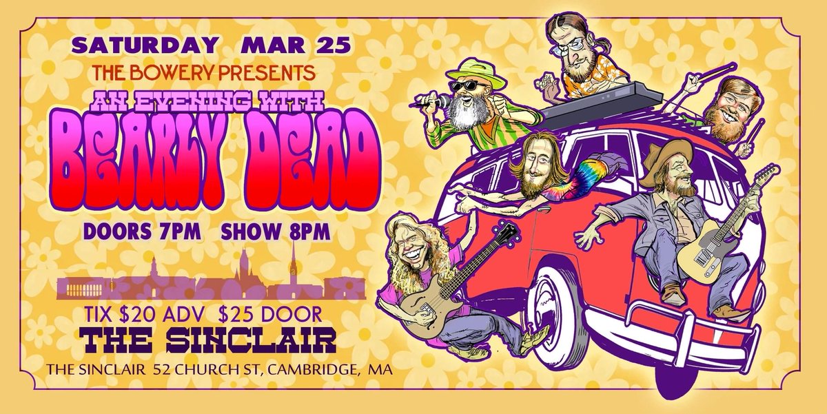 bearlydeadmusic's tweet photo. Is it Saturday yet? #thesinclair #bowerypresents https://t.co/pCrPUtYEzI