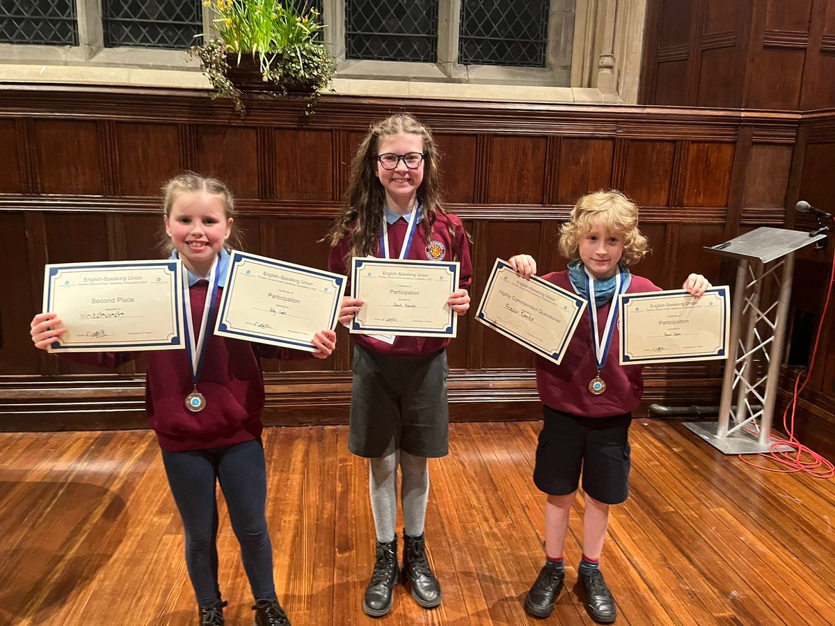 whitchurchprm's tweet photo. Llongyfarchiadau to Fraser, Niamh and Polly, who represented Whitchurch Primary in the Public Speaking Competition in Howells School. They were fantastic, and came second overall! https://t.co/pyUg8t9Jio