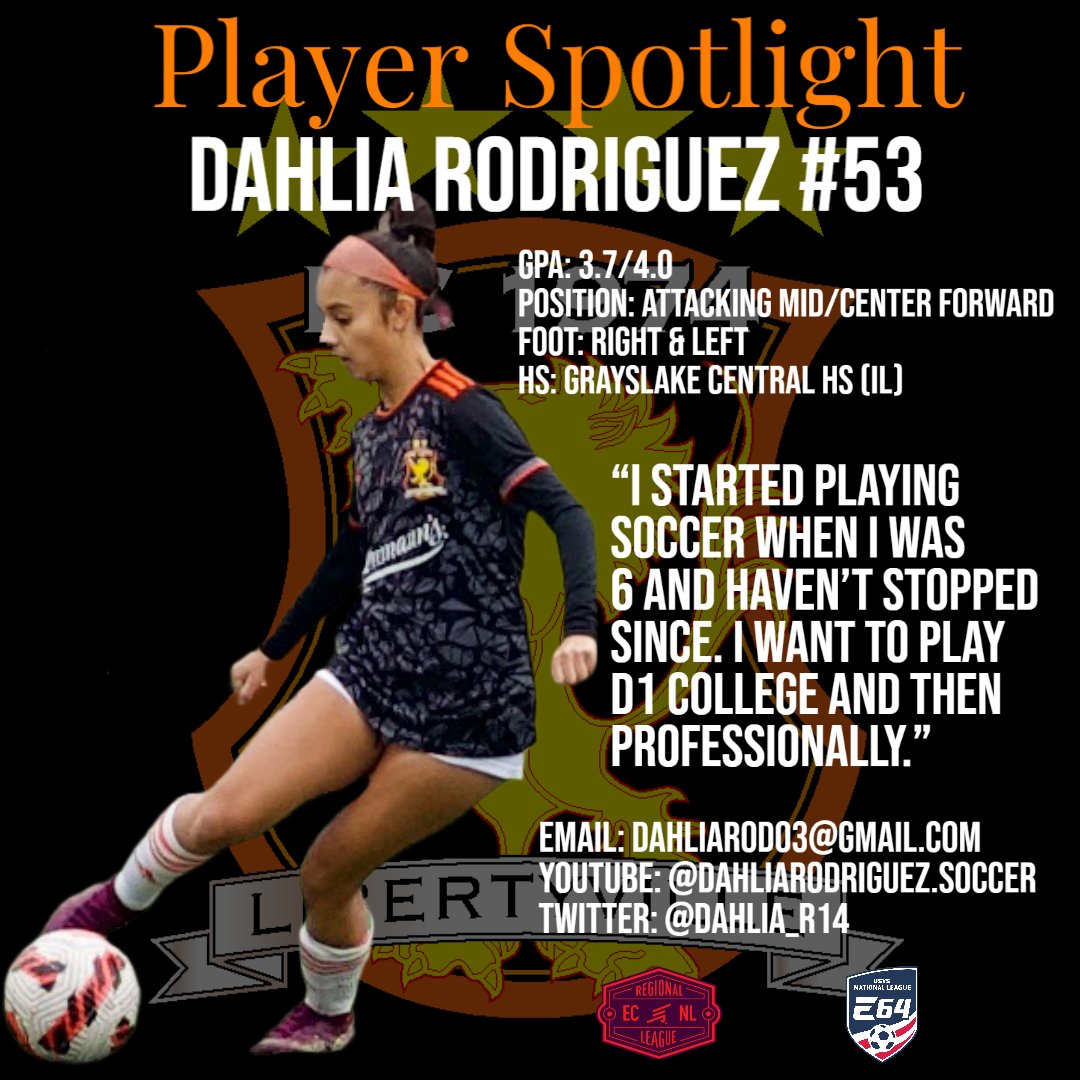 FC1974_07GElite's tweet photo. ⬇️⬇️🚨PLAYER SPOTLIGHT🚨⬇️⬇️
@FC1974GLSA  and @gchsgirlsfutbol :

Dahlia Rodriquez  @dahlia_r14 

@ImYouthSoccer @ImCollegeSoccer https://t.co/yMQSmZsxbH